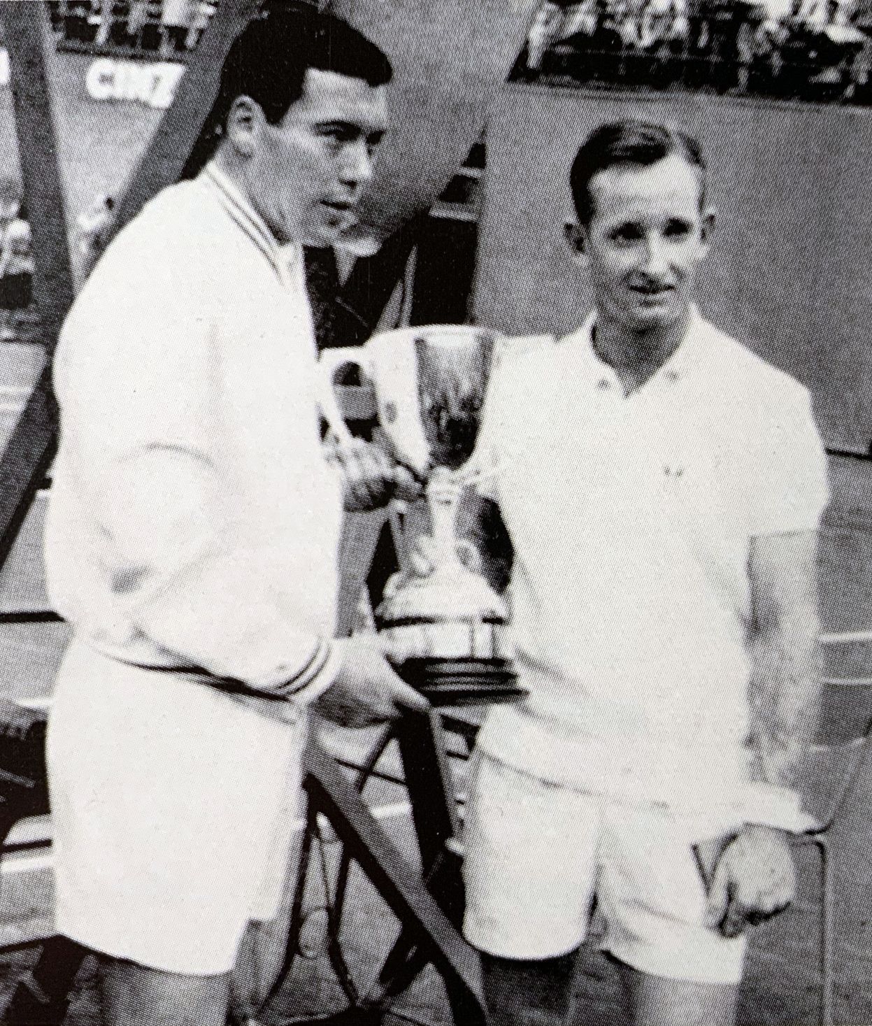 Torino 1961 Nicola Pietrangeli batte Rod Laver in finale agli Internazionali