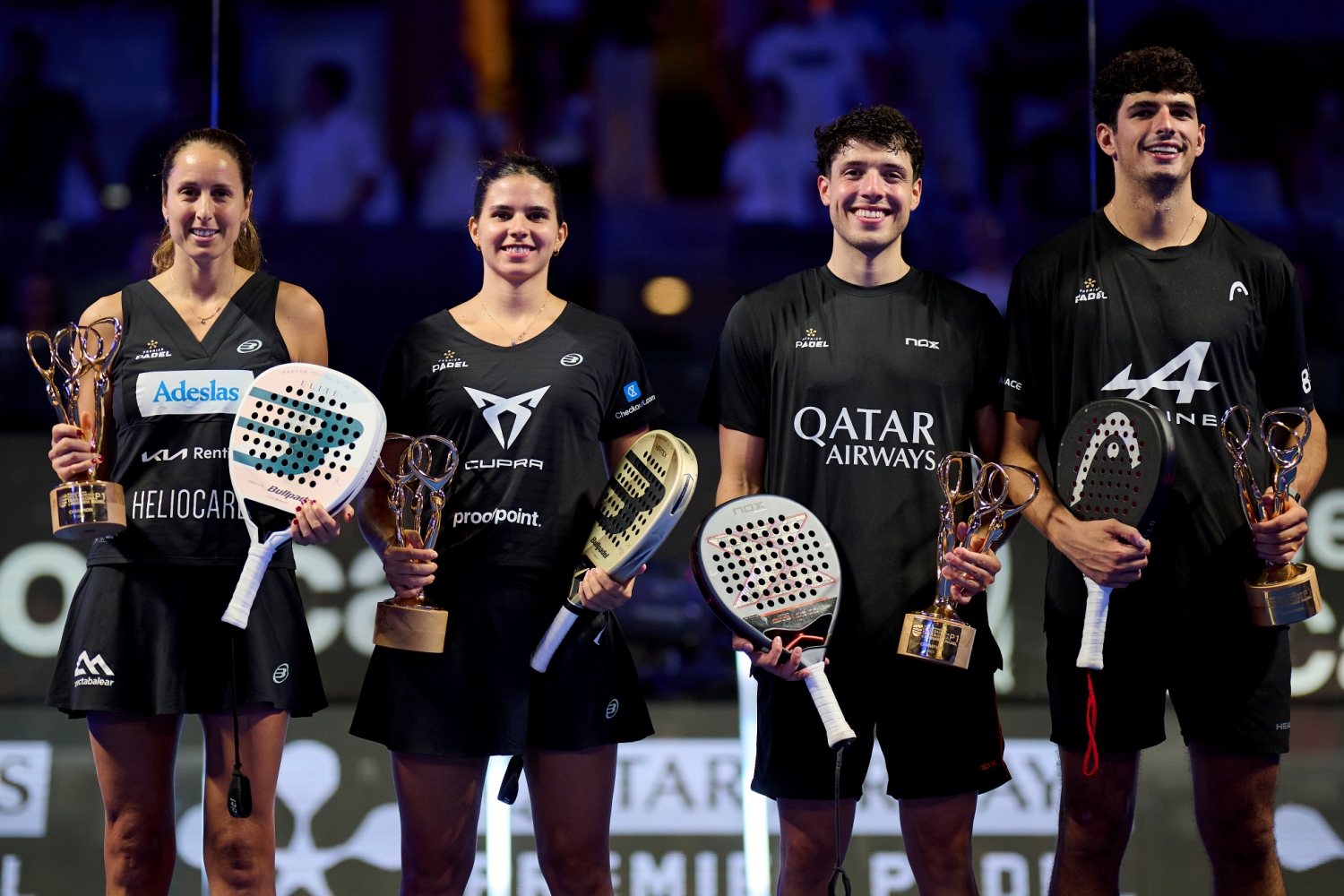 Gemma Triay, Delfi Brea, Agustin Tapia, Arturo Coello