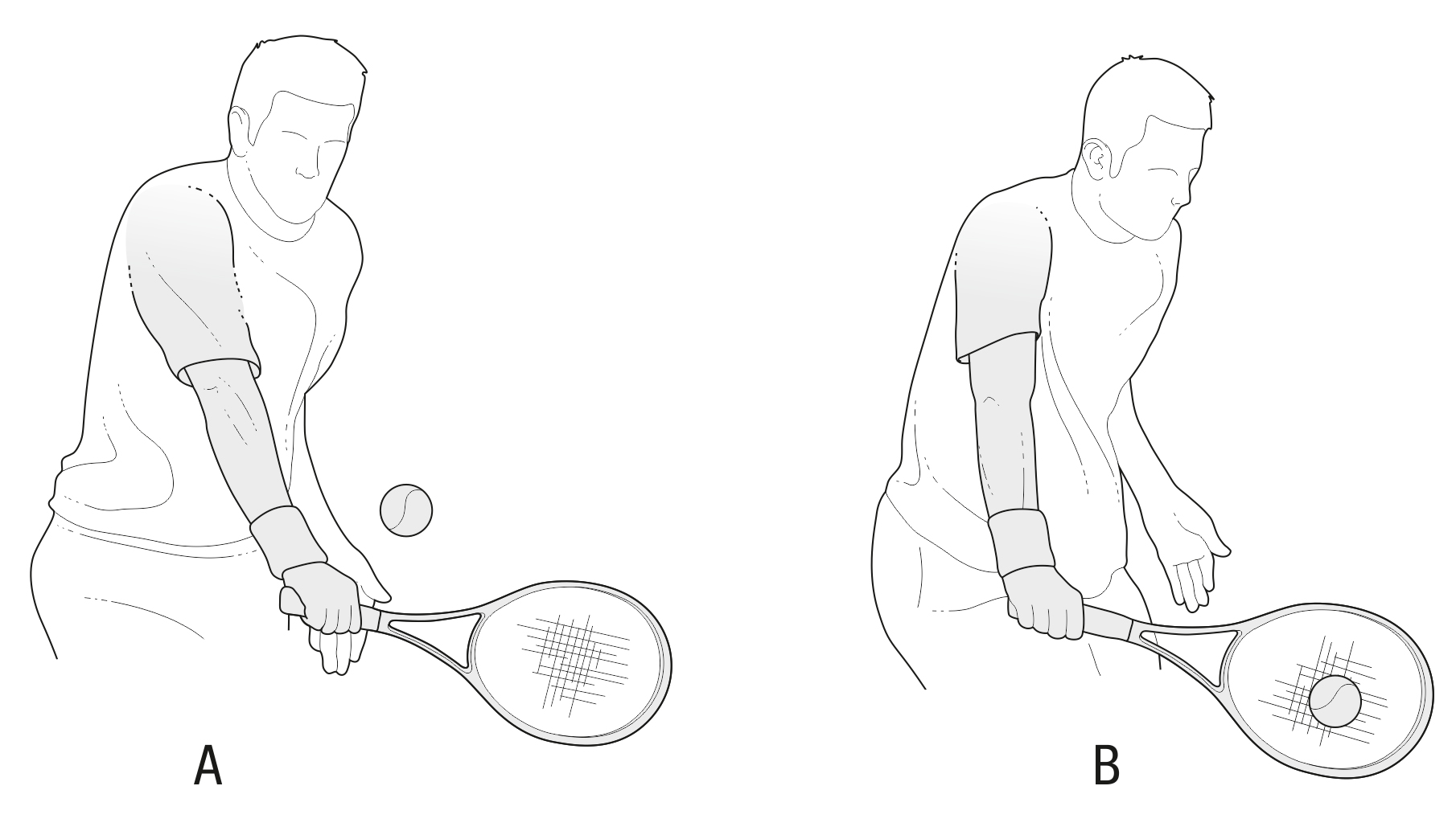 L Effettua Il Tennista Sotto Rete