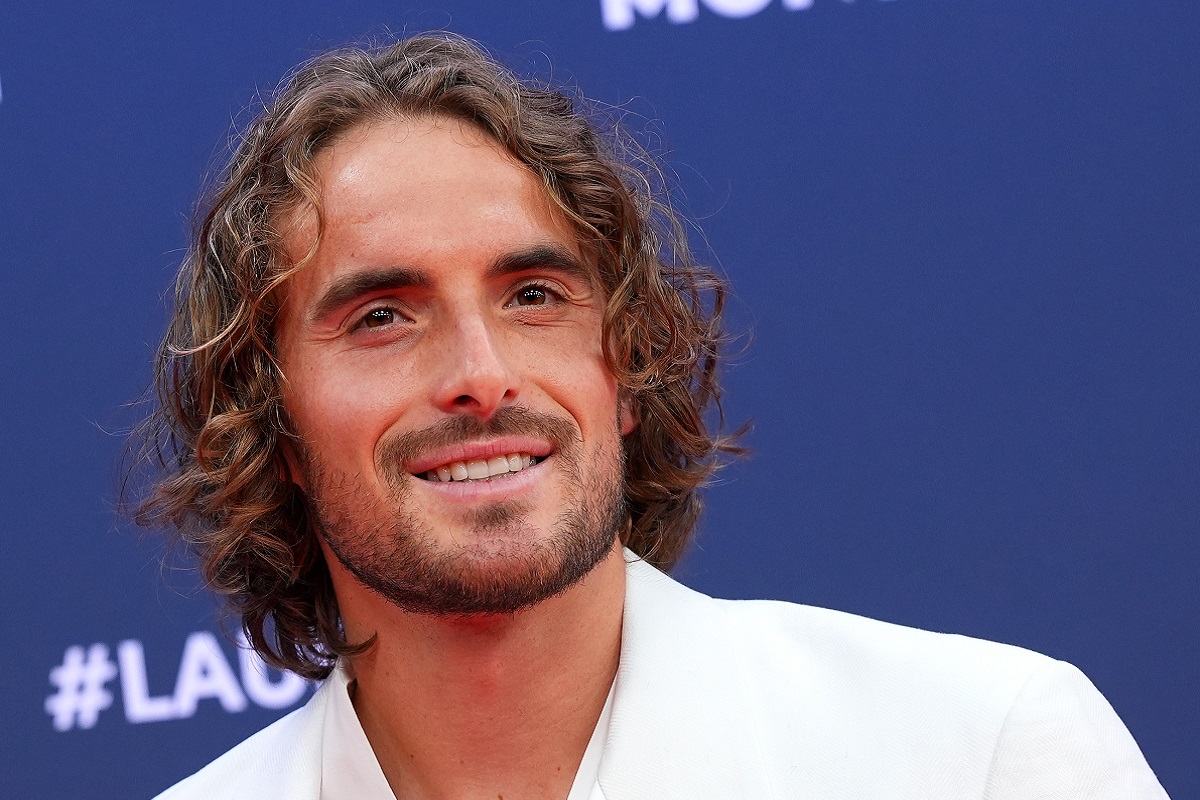 Un bel primo piano di Stefanos Tsitsipas (foto Getty Images)