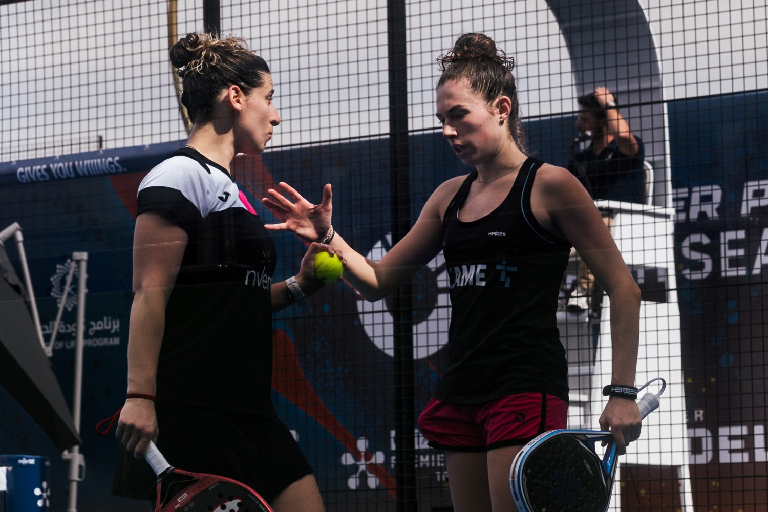 Giulia Dal Pozzo (destra) e Nuria Rodriguez