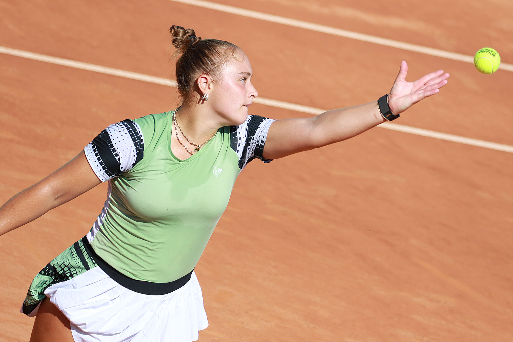 Viola Turini al servizio (foto Ros)