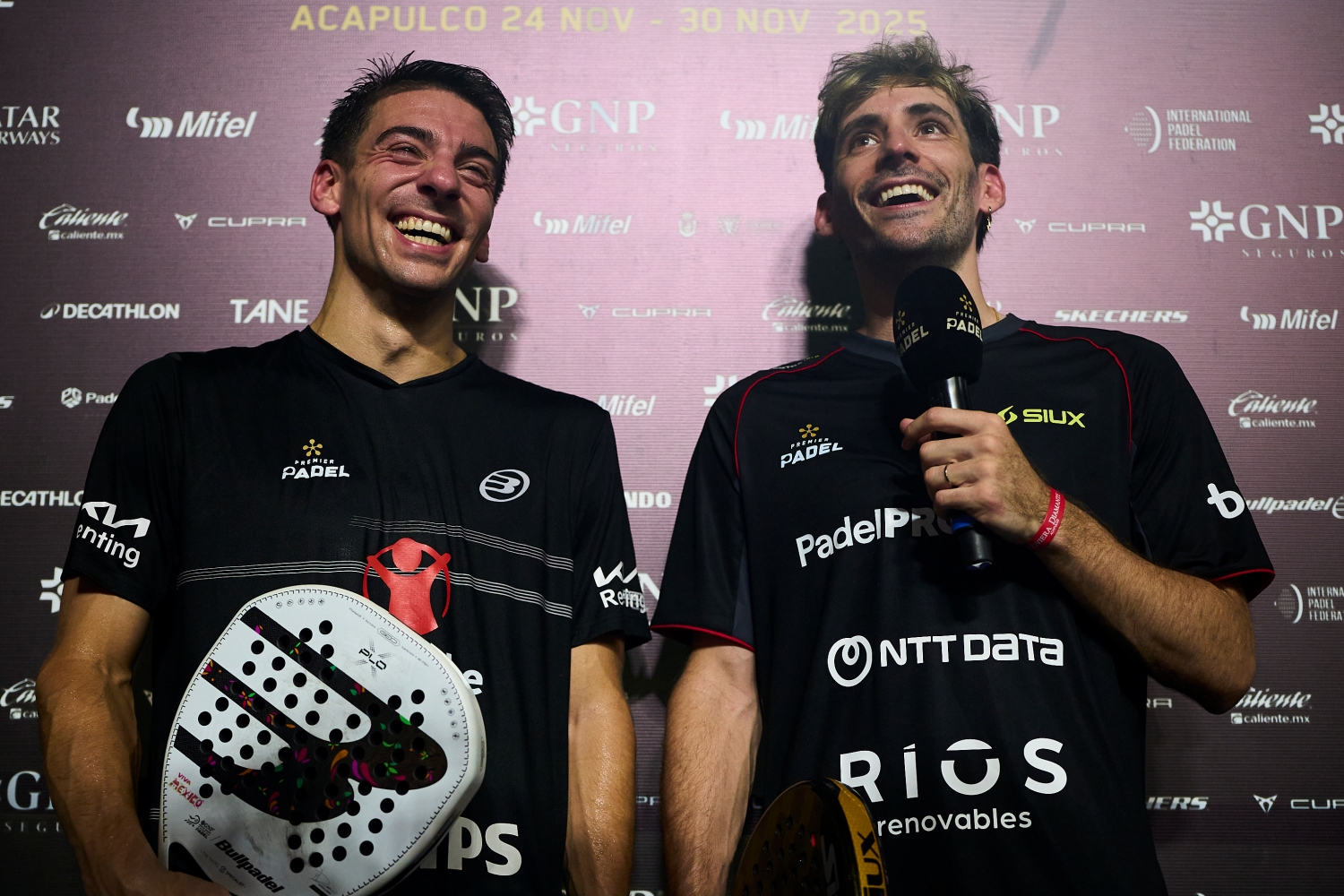 Martin Di Nenno (sinistra) e Franco Stupaczuk