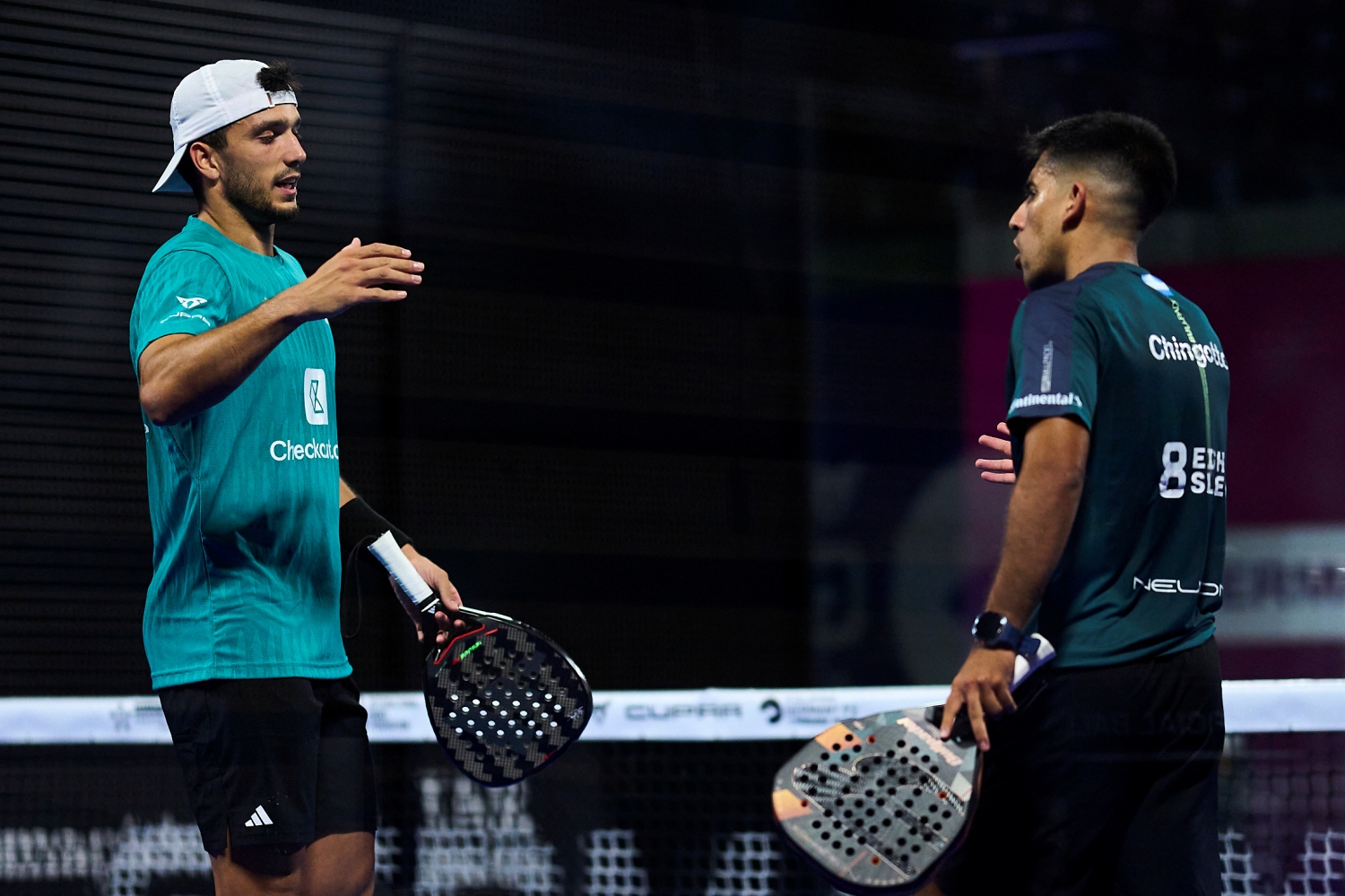 Ale Galan (sinistra) e Federico Chingotto