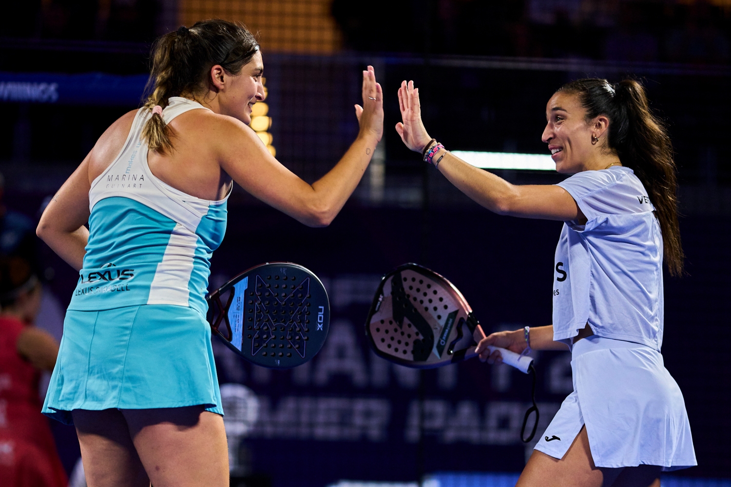 Marina Guinart (sinistra) e Veronica Virseda