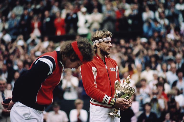 Bjorn Borg ha conquistato a Wimbledon nel 1980 il suo quinto titolo consecutivo battendo in finale John McEnroe