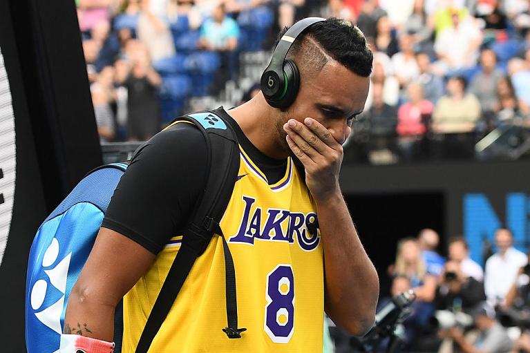 Nick Kyrgios, grande appassionato di NBA, piange la scomparsa di Kobe Bryant