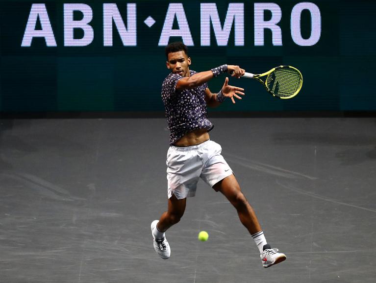Felix Auger Aliassime, finalista a Rotterdam