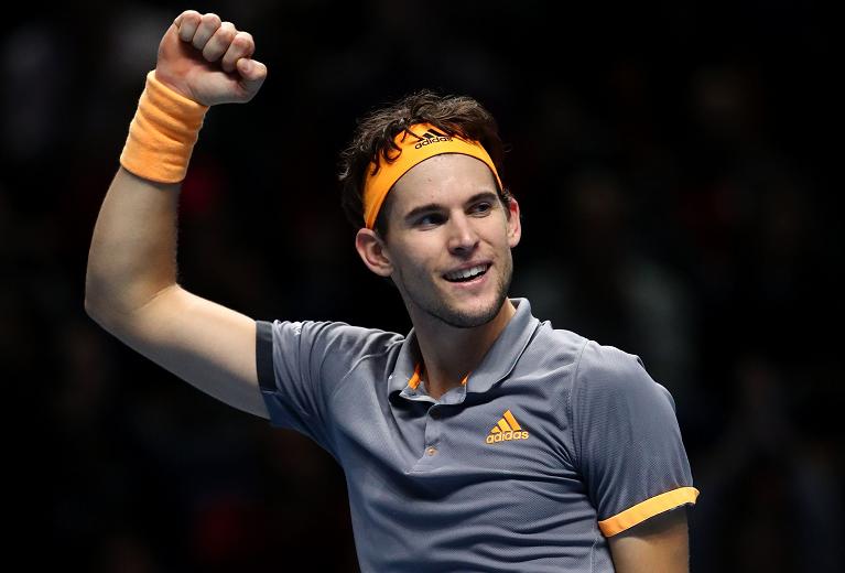 Thiem mostra il pugno per la vittoria su Zverev Atp Finals