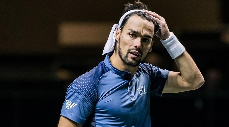 Fabio Fognini a Rotterdam