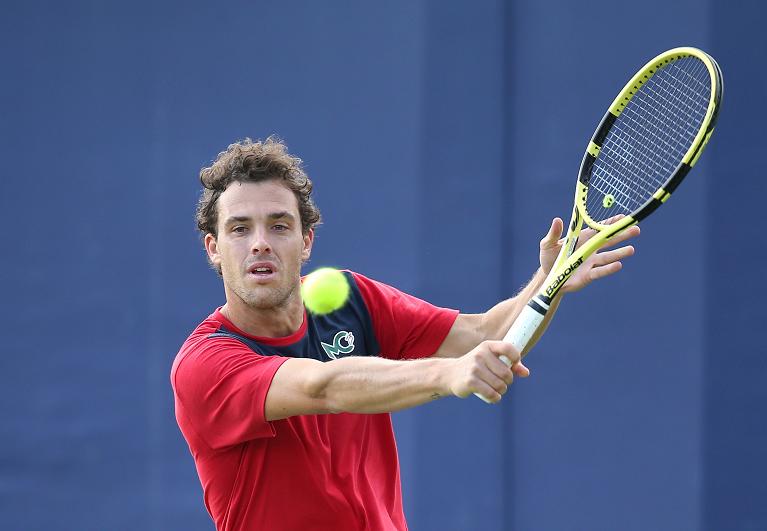 Un rovescio di Marco Cecchinato