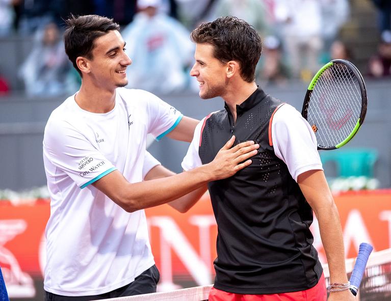 Lorenzo sconfitto da Dominic nella semifinale di Kitzbuhel 2019