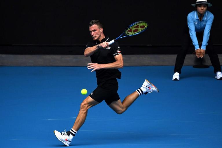 Il dritto di Marton Fucsovics