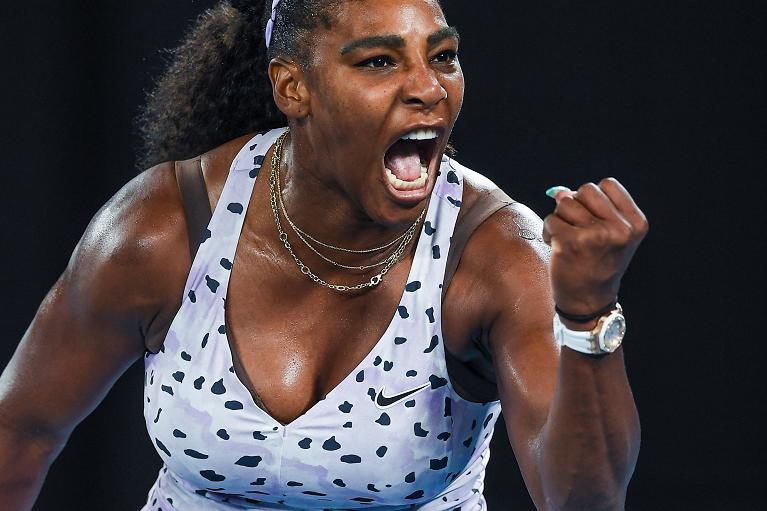 la grinta di Serena Williams