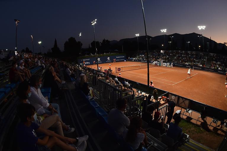 Il Centrale del Country Club di Palermo che ha ospitato il primo torneo dopo il lockdown