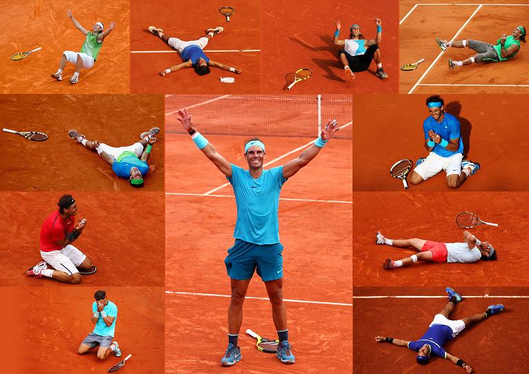 Rafael Nadal a 34 anni ha conquistato 19 titoli del Grande Slam