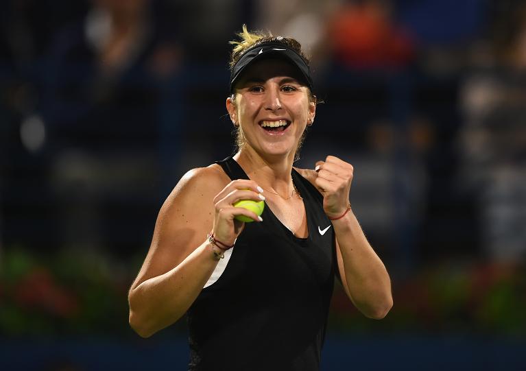 Belinda al Wta di Dubai 2019