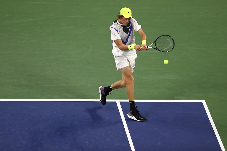 Sinner rovescio Us Open