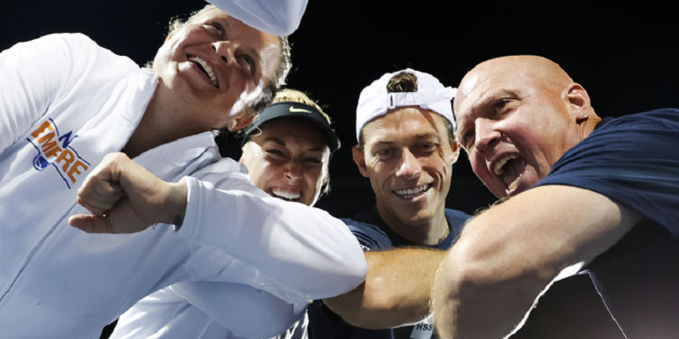 Kim Clijsters  con la squadra dei New York Empire