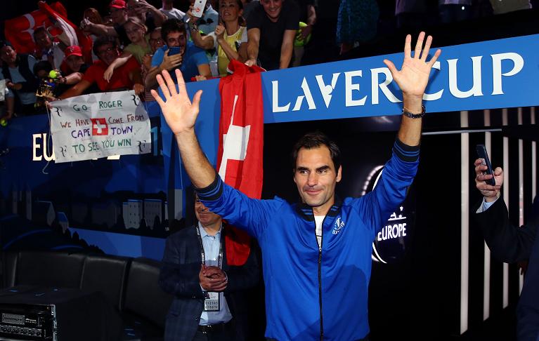 Roger Federer ideatore promotore organizzatore e giocatore della Laver Cup