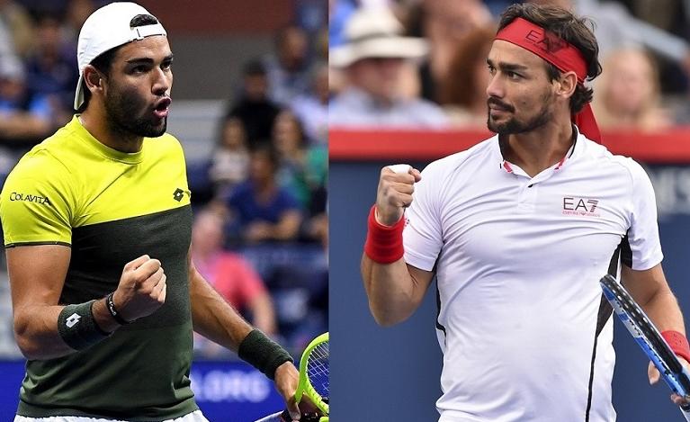 Berrettini e Fognini: 