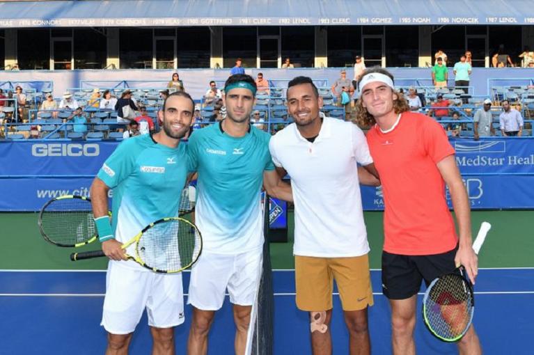 kyrgios tsitsipas contro cabal farah