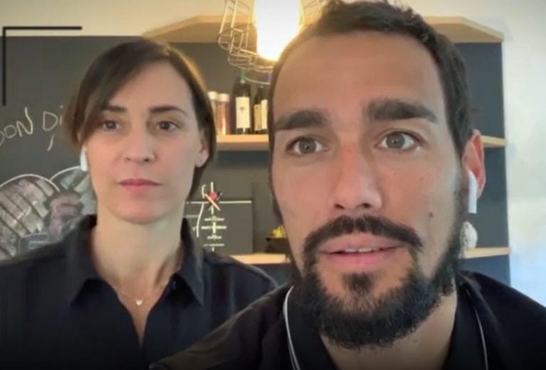 Flavia Pennetta e Fabio Fognini a Non mollare mai