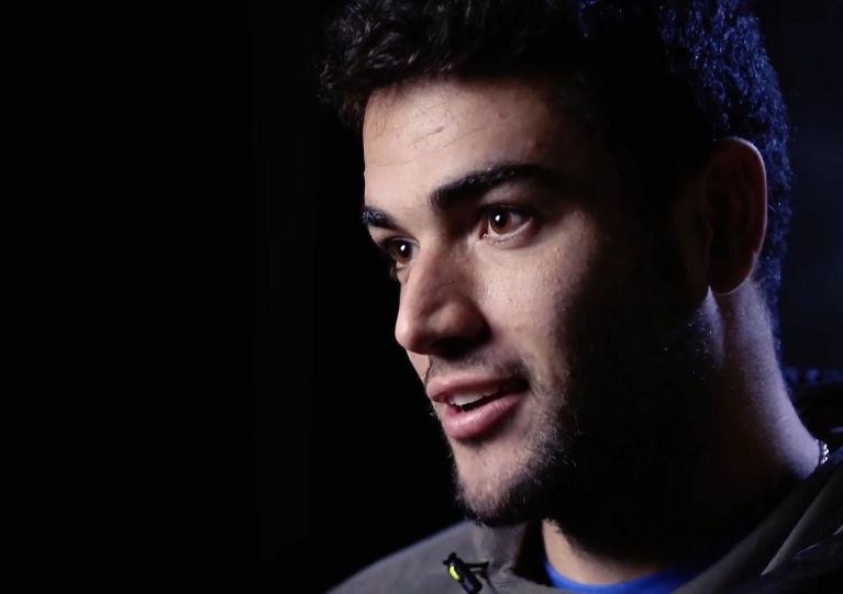 Matteo Berrettini primo piano intervista