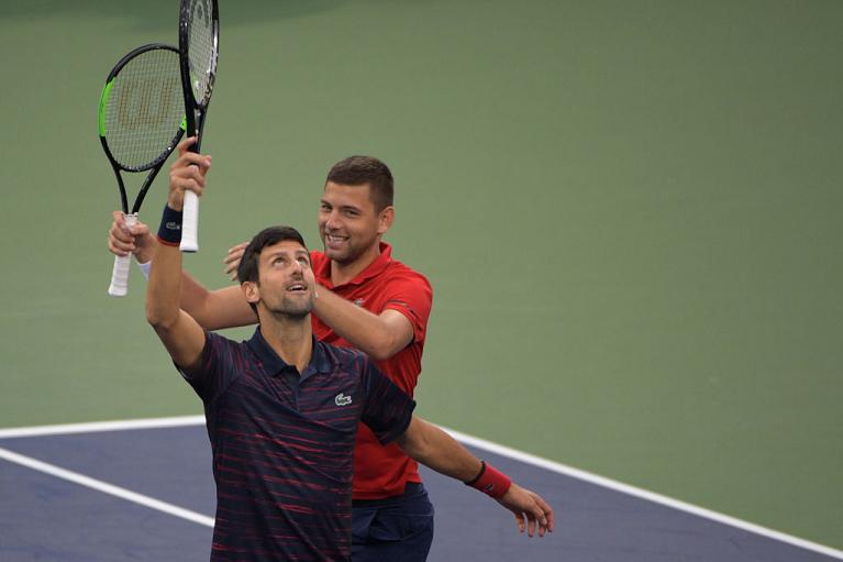 Djokovic e Krajinovic