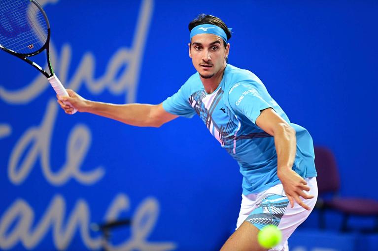Lorenzo Sonego a Montpellier (“Open Sud de France” website)