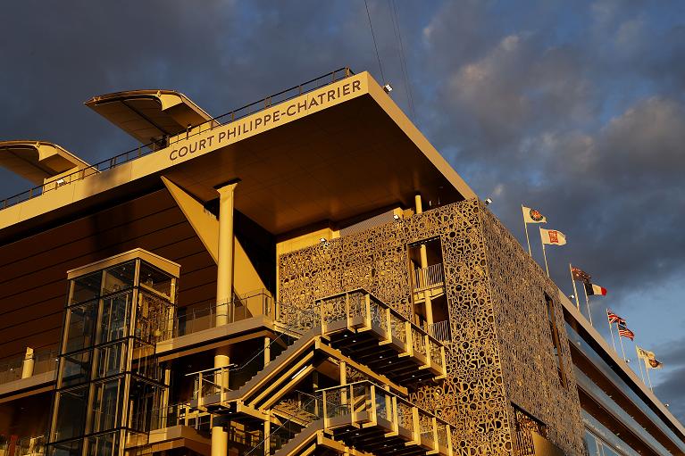 Lo stadio Philippe Chatrier al Roland Garros