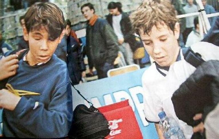 Nadal e Gasquet, piccolissimi, al prestigioso torneo Petit As di Tarbes