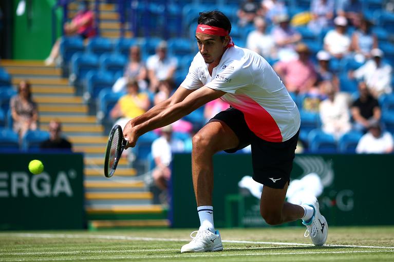 Lorenzo Sonego affronta in finale a Eastbourne l'australiano Alex De MInaur