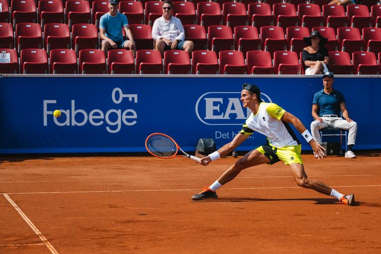 L'argentino Federico Coria, fratello di Guillermo, ex n.3 del mondo (Foto Johan Ljlia ATP bastad)