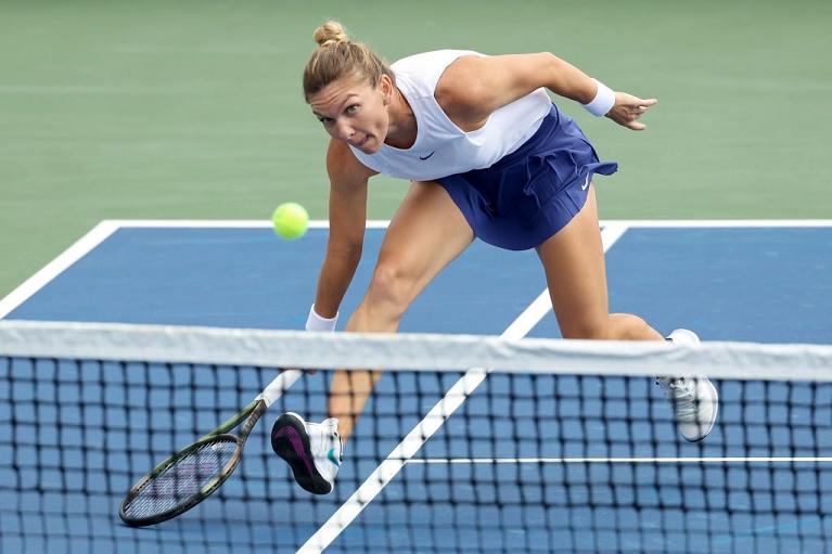 Simona Halep è tornata alla vittoria al primo turno di Cincinnati