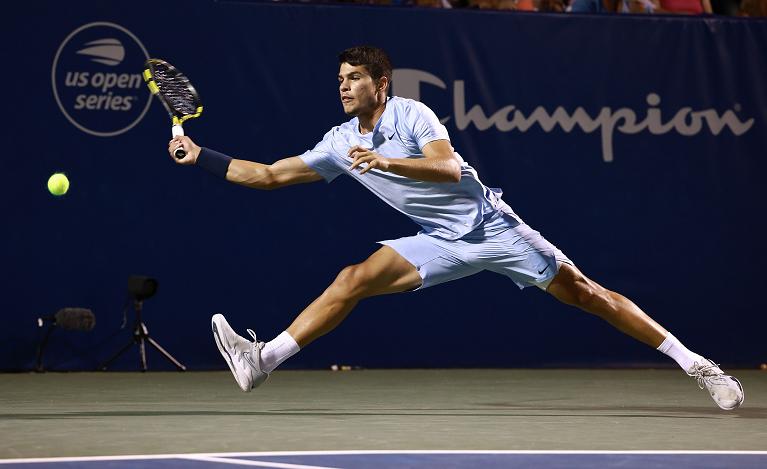 Lo spagnolo Carlos Alcaraz, 18 anni e 3 mesi, è già n.54 del mondo