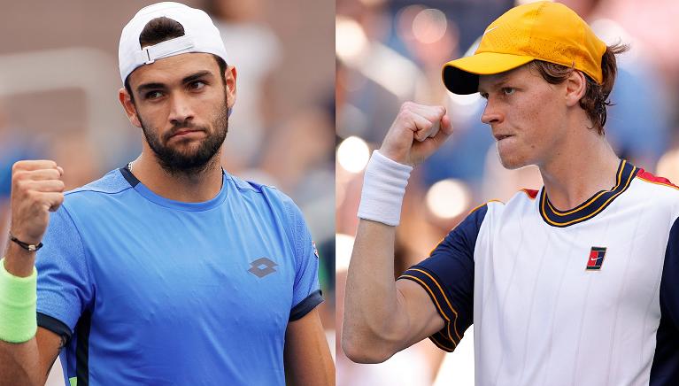 Matteo Berrettini e Jannik Sinner