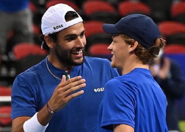 Matteo Berrettini e Jannik Sinner