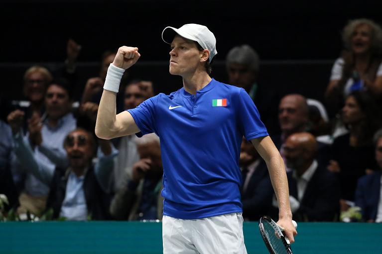 La grinta di Jannik Sinner (foto Sposito)