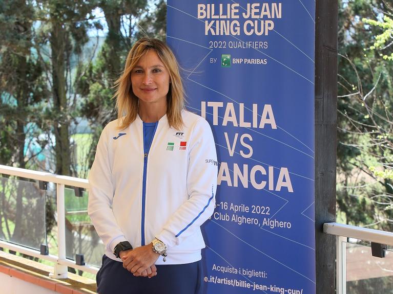 Tathiana Garbin BJK Cup Alghero