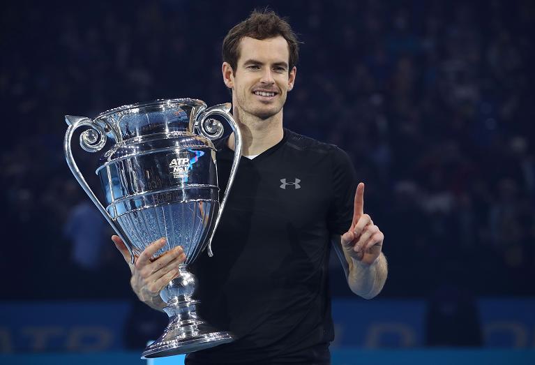 Andy Murray ha chiuso il 2016 da n.1 del mondo grazie al successo in finale alle Nitto ATP Finals di Londra (Foto Getty Images)