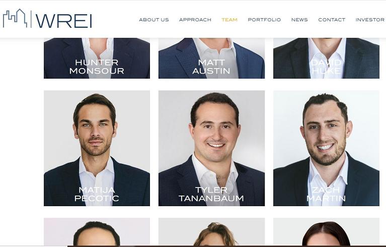 Mattja Pecotic tra i profili del Team di Wexford Real Estate Investors