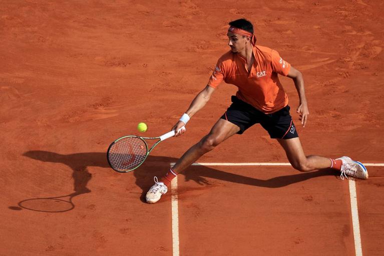 Lorenzo Sonego in azione (Getty Images)