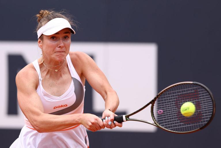 Elina Svitolina in azione (Getty Images)