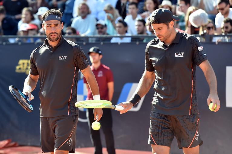 Fabio Fognini e Simone Bolelli agli IBI 2023 (foto Fioriti)