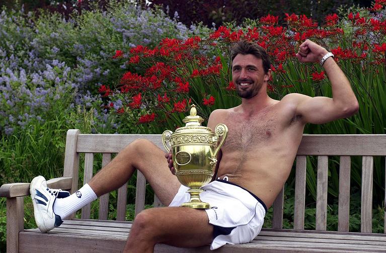 Ivanisevic vincitore a Wimbledon nel 2001 (Foto Getty Images)