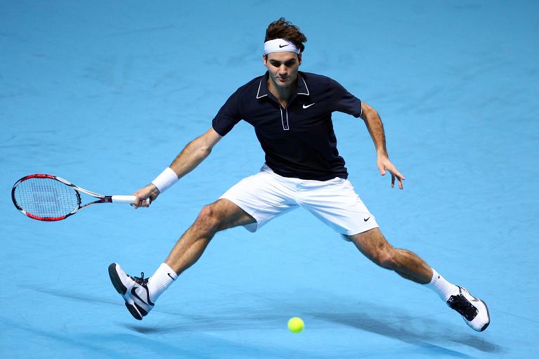 Roger Federer nel 2009, quando chiuse la stagione al n.1 (Foto Getty Images)