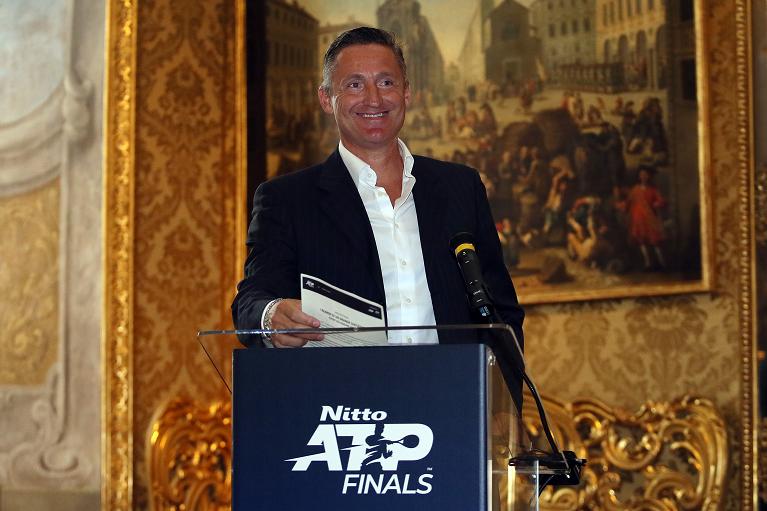 Il Presidente dell'ATP Andrea Gaudenzi (foto Sposito)