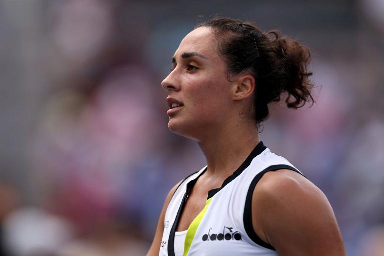 Un bel primo piano di Martina Trevisan (foto Getty Images)