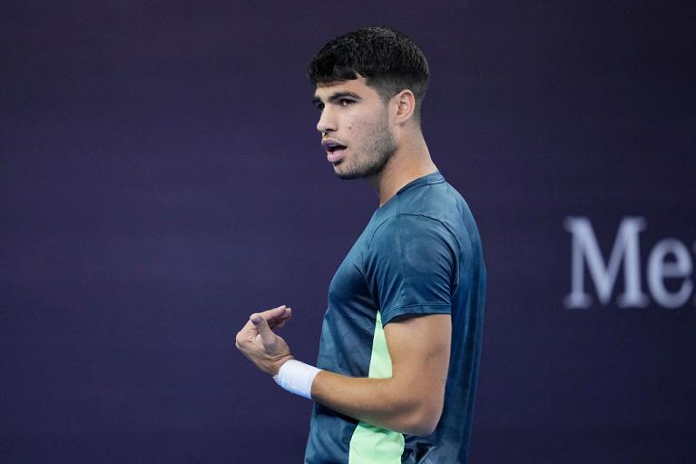 Carlos Alcaraz (foto Getty Images)